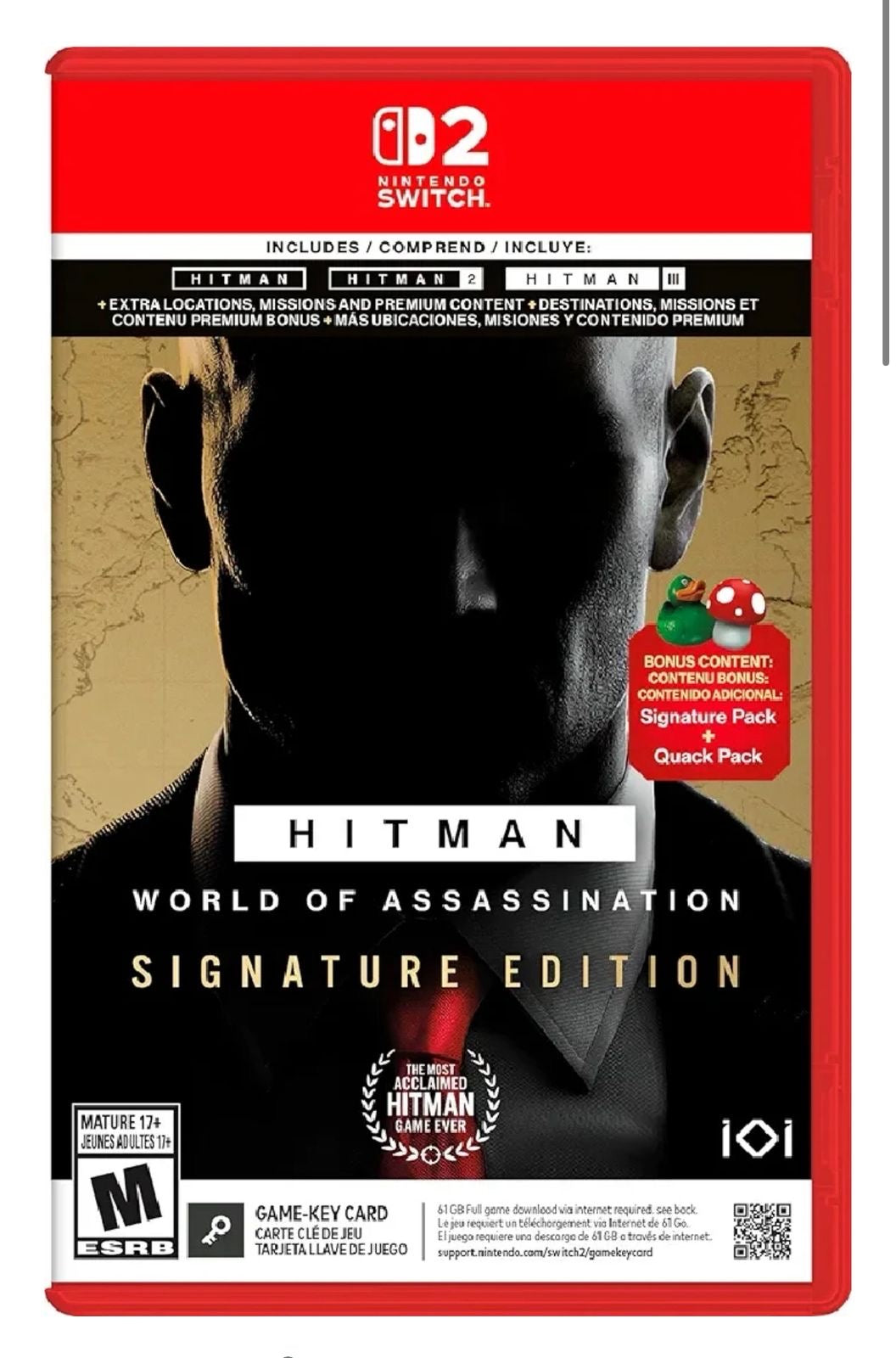 Hitman: World of Assasination Signature Edition - Nintedo Switch 2 Edition