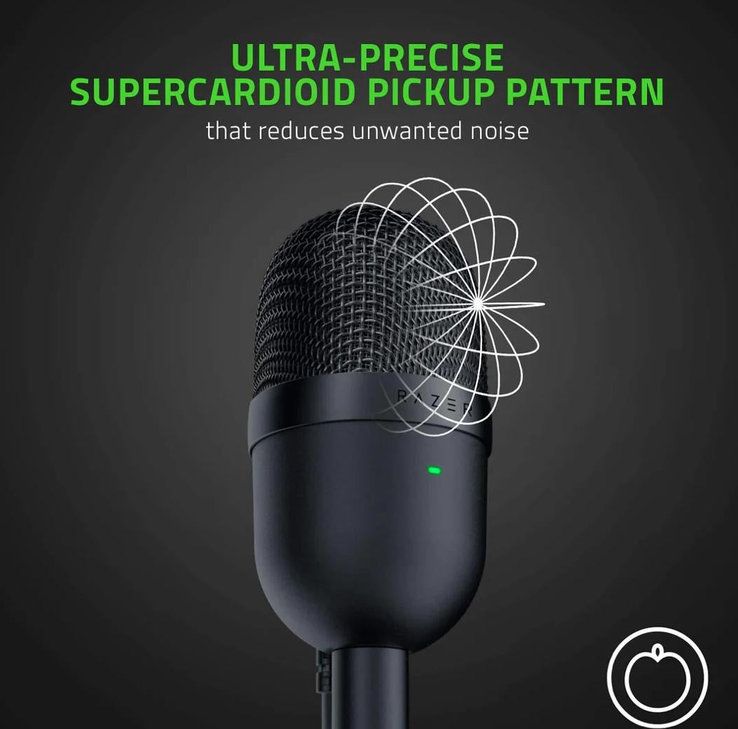 Razer Seiren Mini USB
Streaming, Gaming Microphone - Black