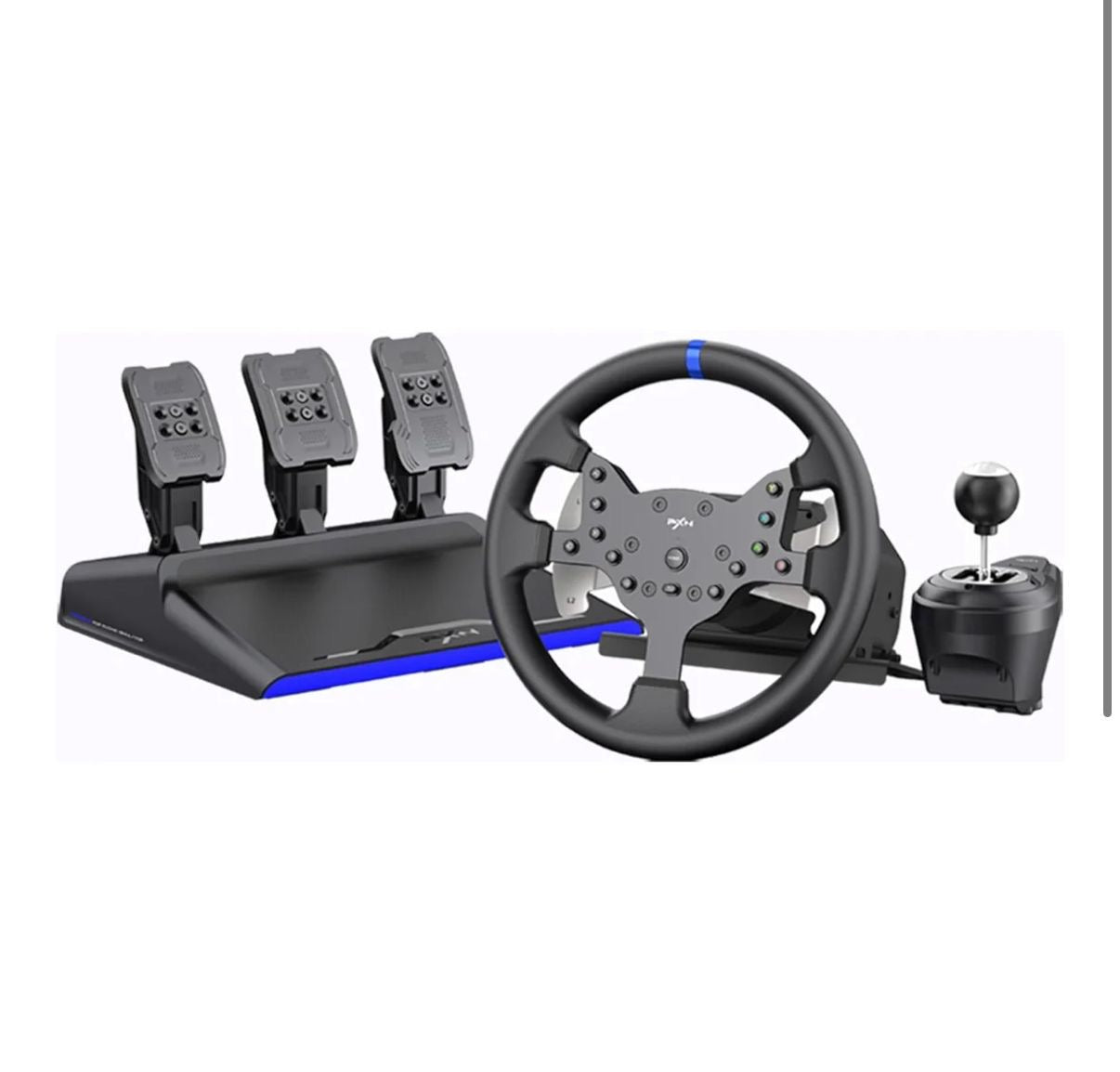 PXN V99 Gaming Steering Wheel - PS5, PS4, PS3, XBOX 1/X/S, PC