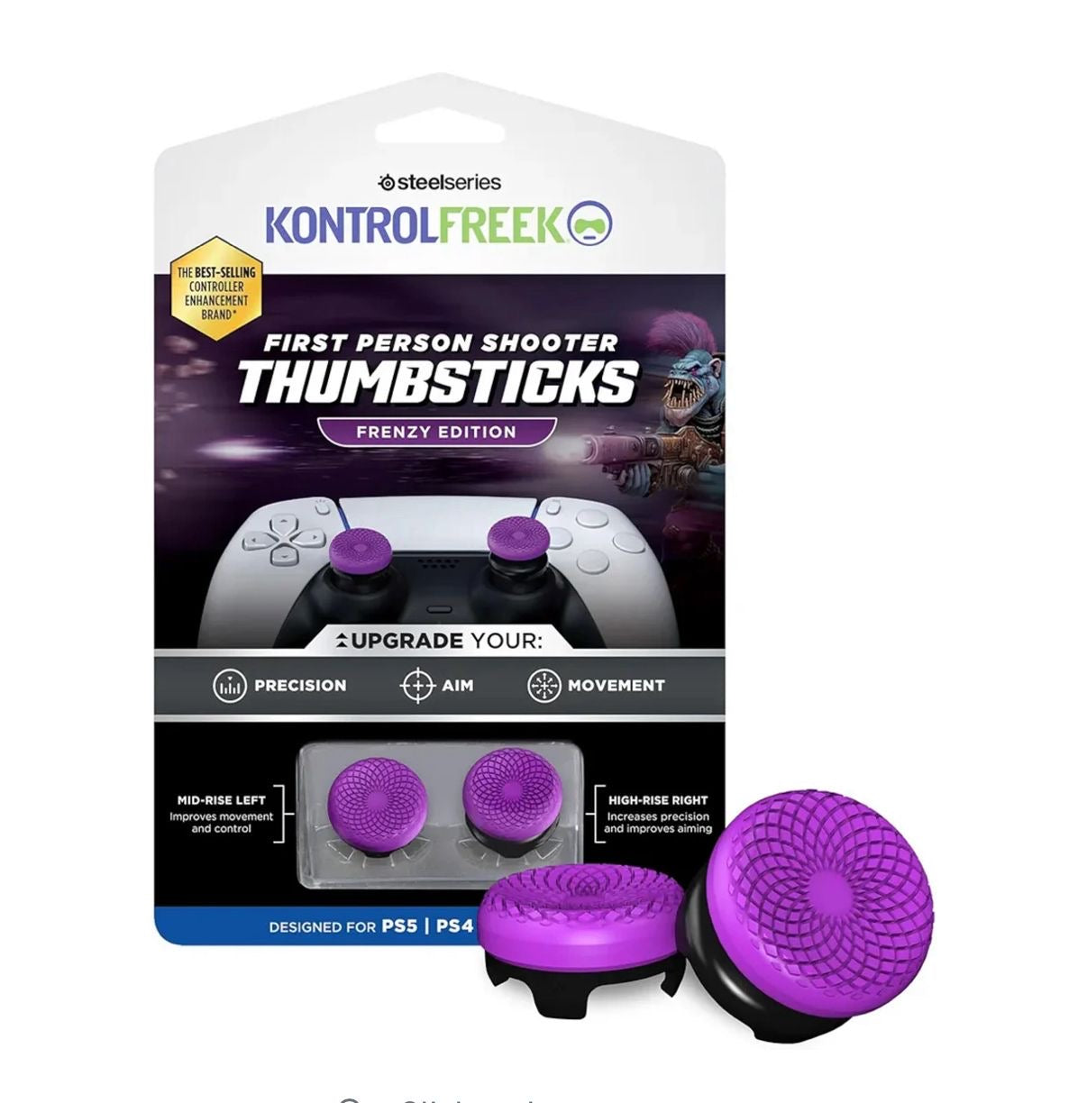 KontrolFreek Thumbsticks Freenzy Edition - PS5, PS4 Controllers