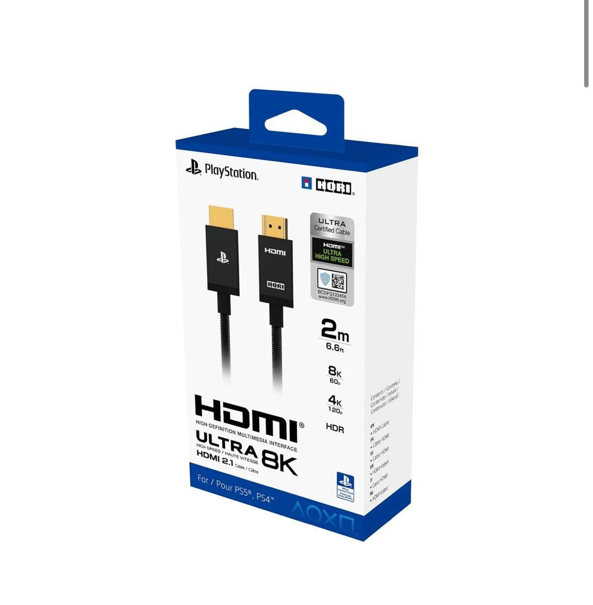 Sony PS5 HDMI Cable - Licensed by Sony
