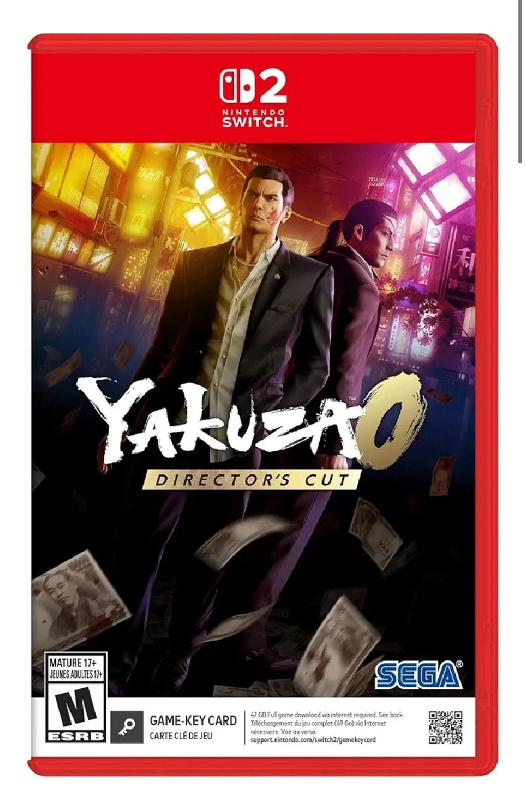Yakuza 0: Director's Cut - Nintendo Switch 2